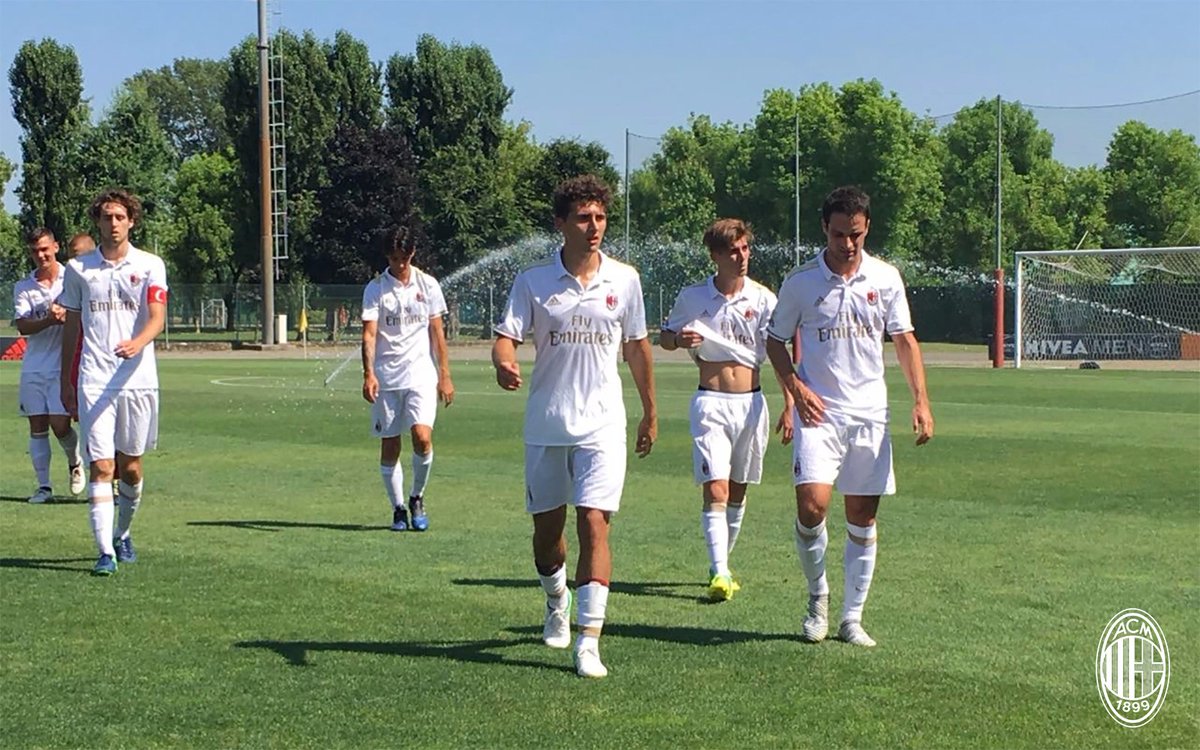 acmilan's tweet photo. Friendly Match:
#MilanPrimavera 🆚 Alessandria 6-1 
⚽⚽ @giacomobona scored two goals: welcome back on the pitch, Jack! 👏🏻👏🏻
#weareacmilan https://t.co/SPeO1yD339