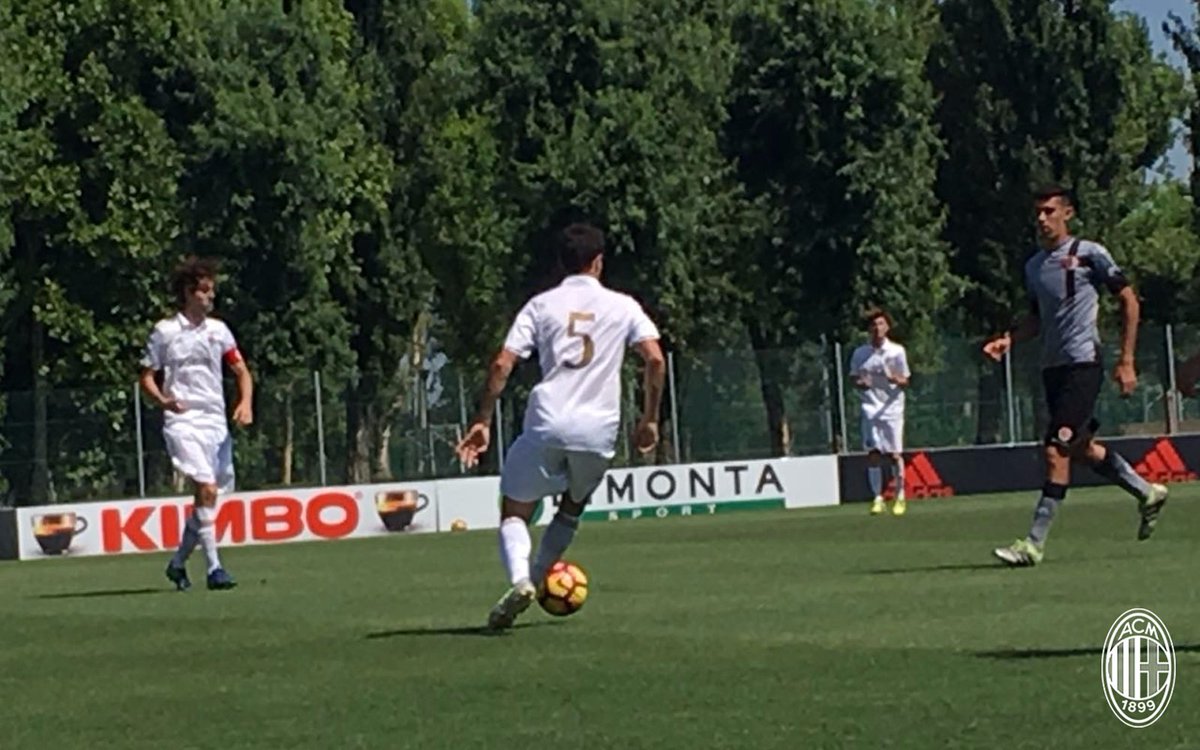 acmilan's tweet photo. Friendly Match:
#MilanPrimavera 🆚 Alessandria 6-1 
⚽⚽ @giacomobona scored two goals: welcome back on the pitch, Jack! 👏🏻👏🏻
#weareacmilan https://t.co/SPeO1yD339