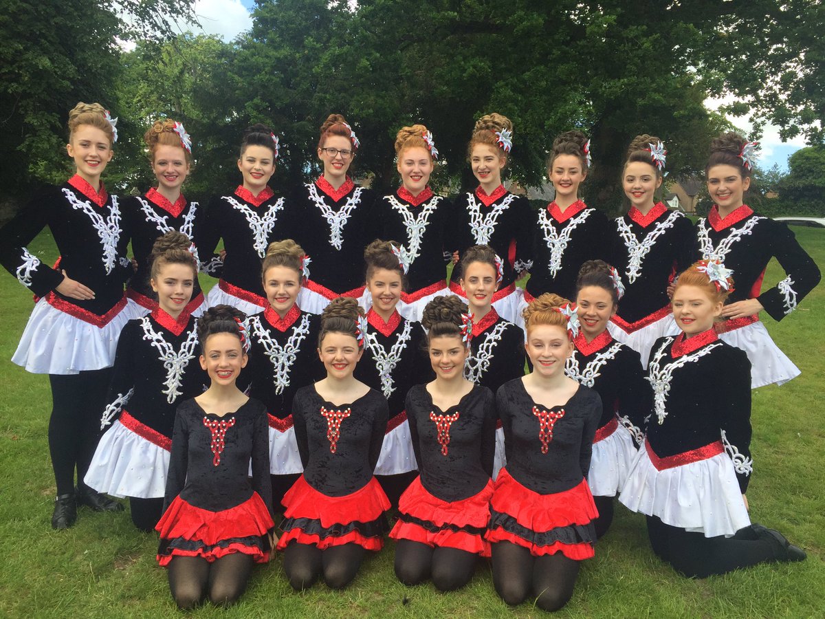 Congratulations to our senior team who qualified today for the All England Dance finals in July ☘☘🏆🏆#teamfrydays