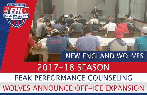 EHL_Hockey's tweet image. Wolves Introduce Peak Performance Counseling

Off-Ice Expansion Starting this Fall - bit.ly/2sBdGUU #EHLhockey #EHLPhockey #Eshow
