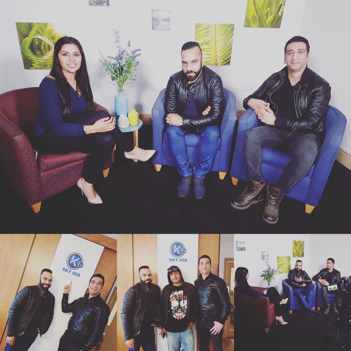 MasterClass Ents (@masterclassents) on Twitter photo Thank you to <a href="/1Nation_PR/">1NationMedia_PR</a> for organising our interview with <a href="/KTVGlobal/">KTV UK</a> for the show 'It's My Life'.
<a href="/hmclive/">HMC #HypeHype</a> <a href="/1Moviebox/">MOVIEBOX</a>
#AjjNachna Thank you to <a href="/1Nation_PR/">1NationMedia_PR</a> for organising our interview with <a href="/KTVGlobal/">KTV UK</a> for the show 'It's My Life'.
<a href="/hmclive/">HMC #HypeHype</a> <a href="/1Moviebox/">MOVIEBOX</a>
#AjjNachna