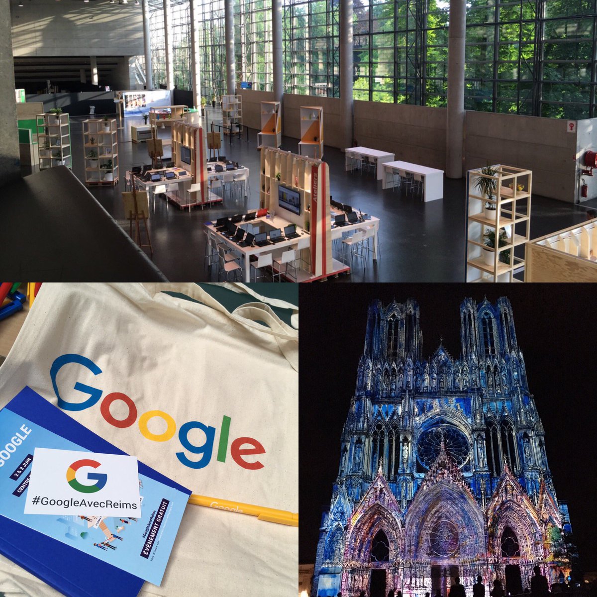 MarinaCatanese's tweet photo. Retour sur le terrain avec une belle opé pour @GoogleFR : #innovations #rencontres #start-up #ateliersnumeriques #GoogleAvecReims https://t.co/2GYAjYNq4p