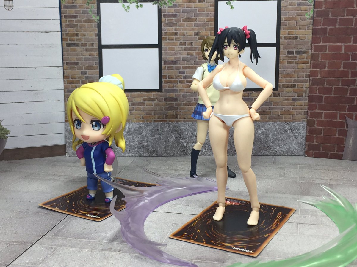 wankotkt's tweet image. 東條希と矢澤にこを融合召喚！！