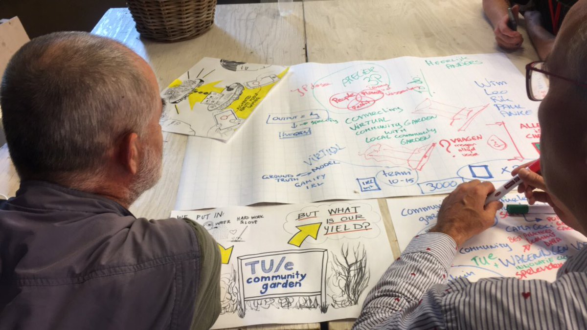 Stacy_MADLabNL's tweet photo. #SHD040 @TUeindhoven #CommunityGarden #Hacking @Designhuis https://t.co/rOwbm2vj6y