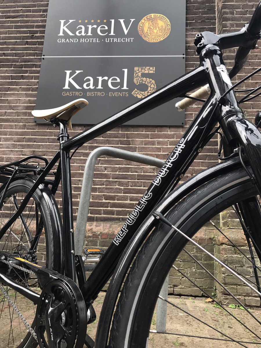 stephenhodgeaus's tweet photo. Boutique bike maker @RepublicDutch manuf's in NL 4 quality &amp;innovation, sells2 51 countries, Dutch &amp; Italian PMs have 1, testing the Karel V https://t.co/q87lnia0BV