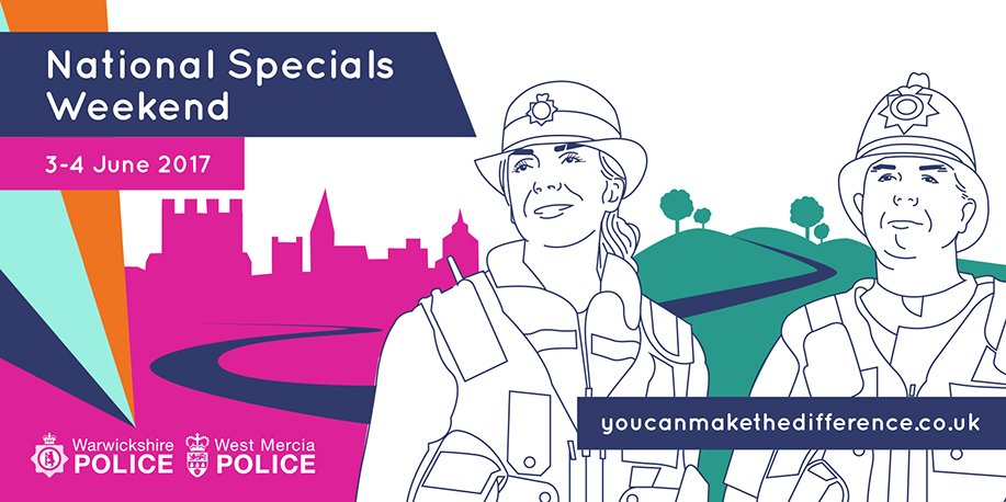 WMerciaPolice's tweet photo. @WMerciaSpecials in Kidderminster carrying out rural &amp; burglary patrols this afternoon/early evening during #nationalspecialsweekend #SCWE17 https://t.co/nHg2TOfDFh