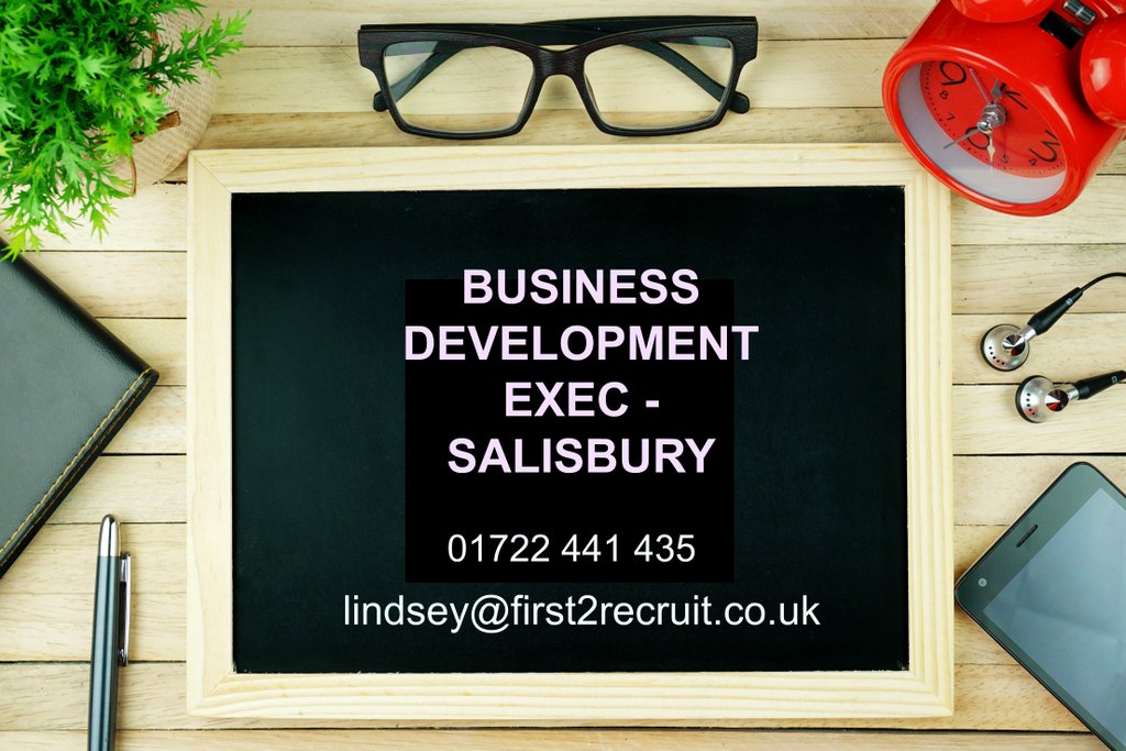 First2Recruit's tweet photo. Business Development Executive - Salisbury. Full time, permanent role available! #Salisburyjobs #First2Recruit #salesjobs #jobsinSalisbury https://t.co/5fUwVkmm91