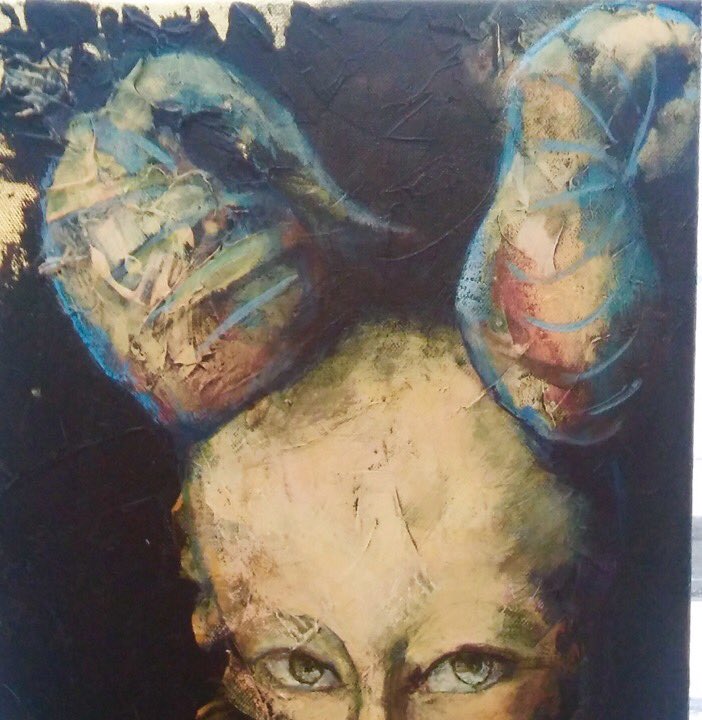 claudine_sc's tweet photo. 'Herne The Hunter.'  #Canada150   #Toronto #Montreal #art #painting #ottawa2017 https://t.co/WQAD3XNLS2