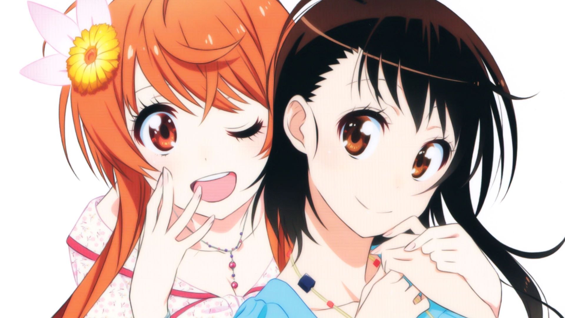 ムラマサ Twitter上にいるニセコイ好き全員と繋がるのが密かな夢だったりするのでとりあえずこれを見たニセコイ好きはrtもしくはﾌｫﾛｰしてくれたら全力でﾌｫﾛｰしに行きます 推しはこの2人 万里花が1番 好きな人をあそこまで一途に愛せるってとても凄いこと
