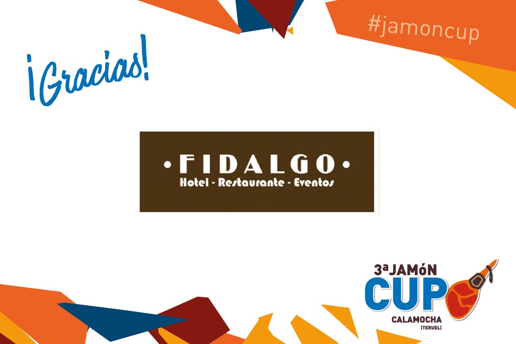 jamoncup's tweet image. #SergioGiménez y #HotelFidalgo también colaboran con nosotros un año más, ¡gracias!