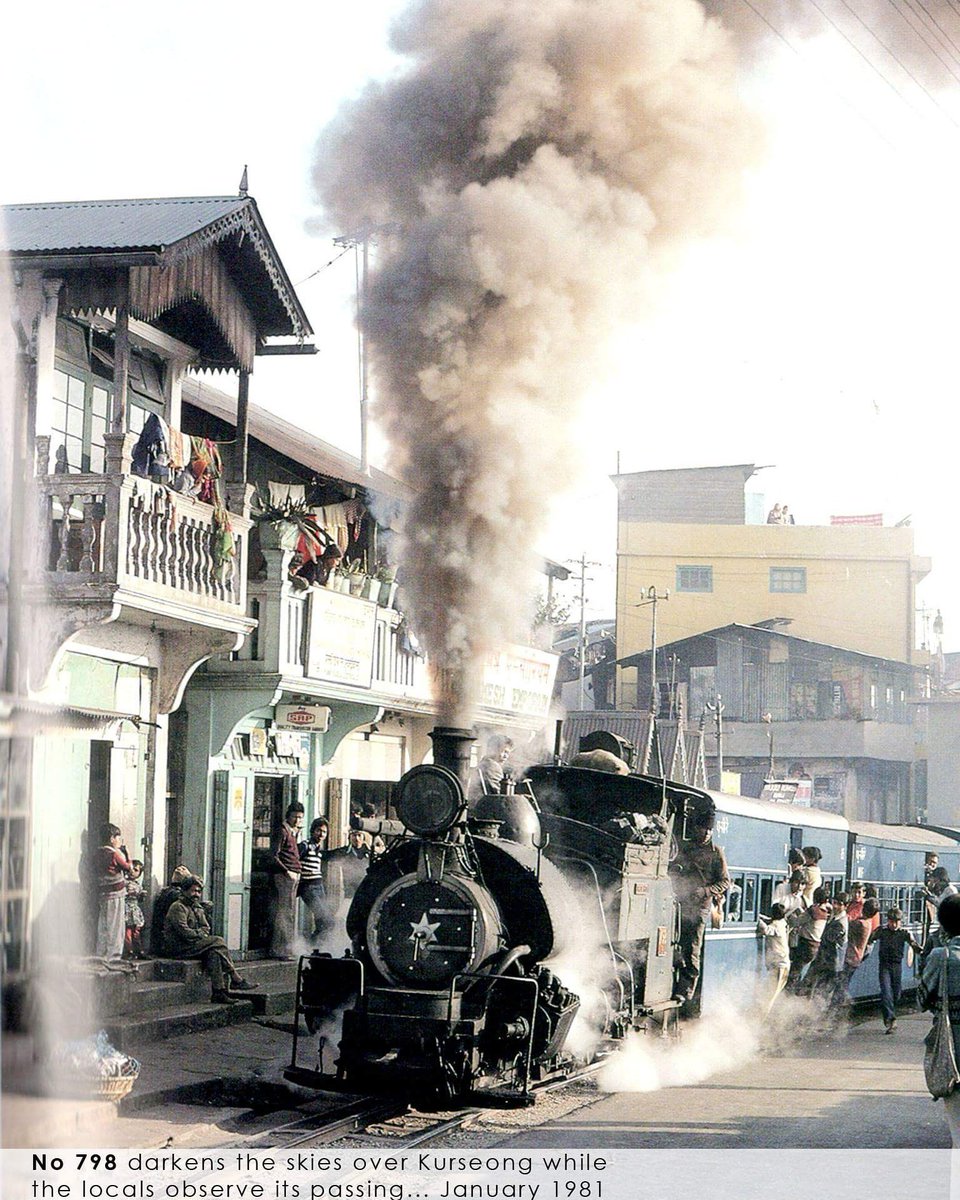 36 years old photograph taken from "The Darjeeling Himalayan Railway'..a photographic profile 1962-1998, Edited by D.Badaway &amp; Lindsay Crow"