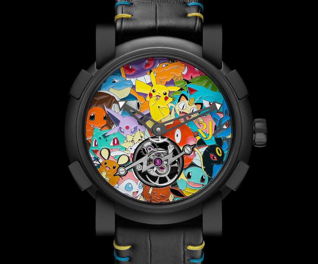 Doi Twitter પર 最近話題のポケモン トゥールビヨン ウォッチ 製作 を行ったロマン ジェロームは最新技術と斬新なアイデアでスイスの伝統的な時計製造に新風を吹き込む高級メゾンだ 日本のゲームやキャラクターがお好きなようでポケモンの他にスーパーマリオや