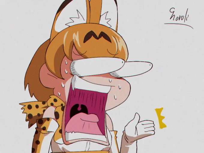 今まで描いたサーバルちゃん。
た～のし～なった～ら、た～のし～な～? 