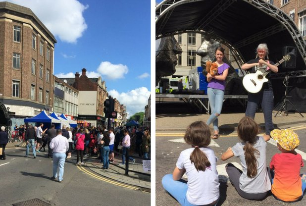 BedsLive's tweet photo. Bedford's High Street Showcase in full flow, highlighting our town centre businesses
#BedfordHighStreetShowcase
https://t.co/8DBhfHbB4u https://t.co/VDhFjgzw1w