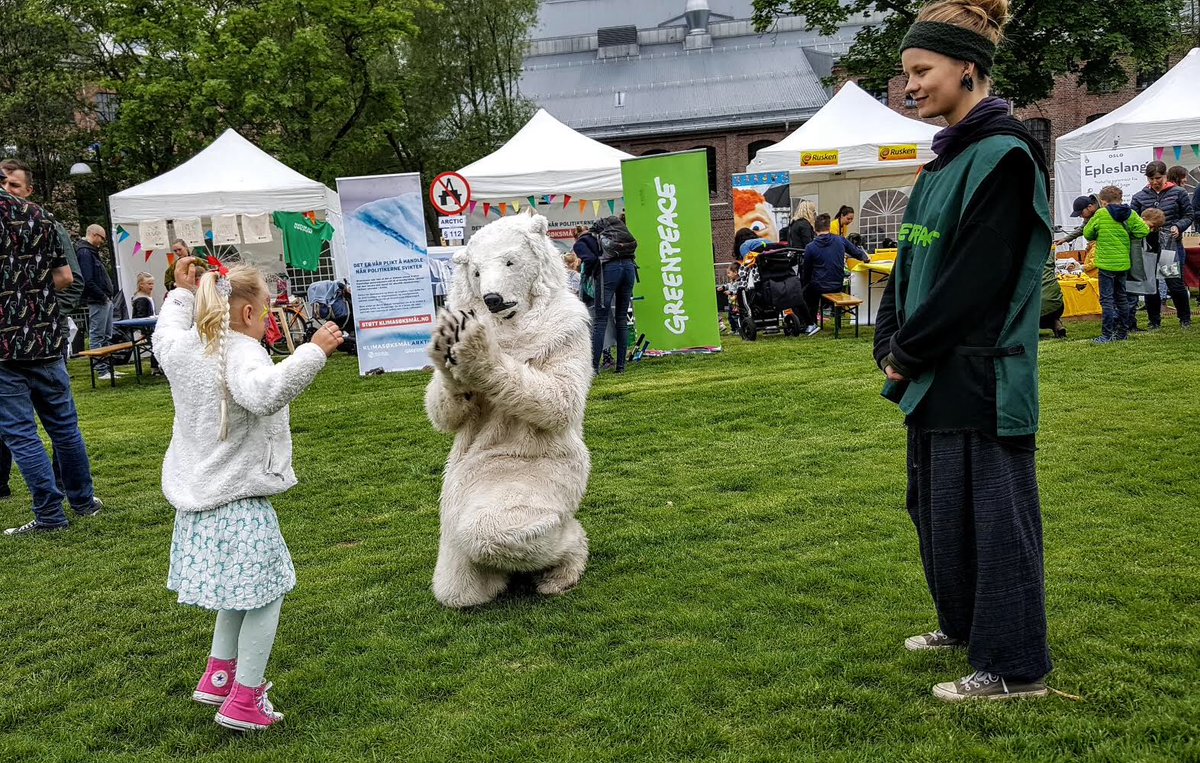 IngaPau's tweet photo. @GreenpeaceNorge at #mittgrønneoslo today, join us!
#GPnVol #GPNorwayVol #SaveTheArctic #Klimasøksmål https://t.co/JGpuXqnjdE