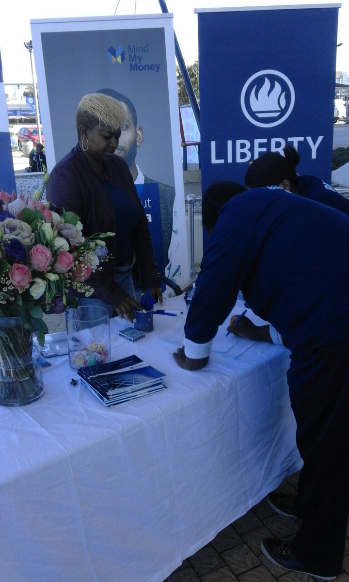 Ama_Khoza's tweet photo. Signing up for financial freedom to get the #advantageofknowing 😉 with @LibertyGroupSA. Proud sponsor of #GTEBWeek #youthmonth✊ https://t.co/5r9cuapElb