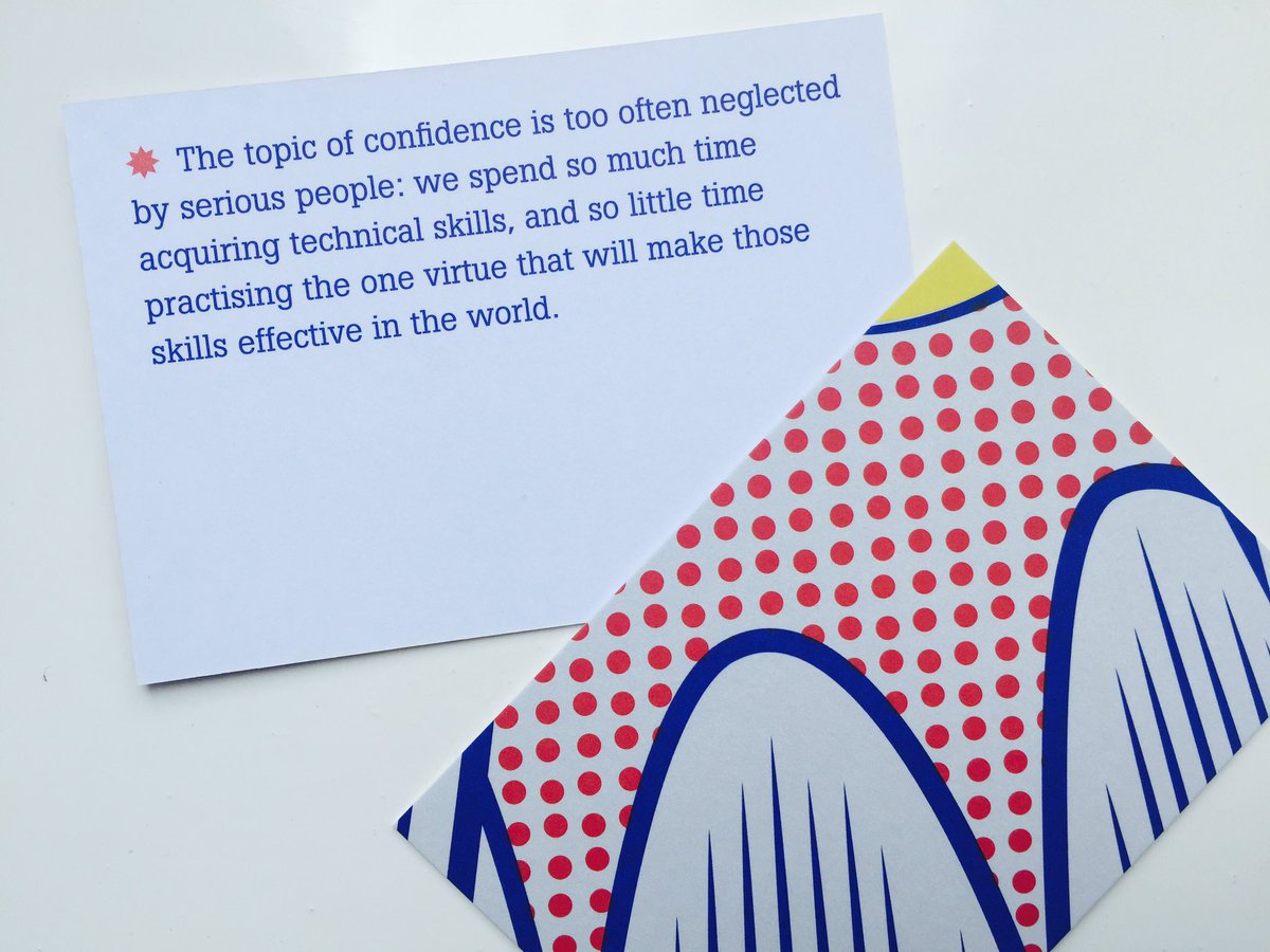 ohthisway's tweet photo. We found this gem in @TheSchoolOfLife Confidence cards. It's so very true + reflects why Connect phase of #iHCatalyst is so important. https://t.co/Sf0NywUhSQ