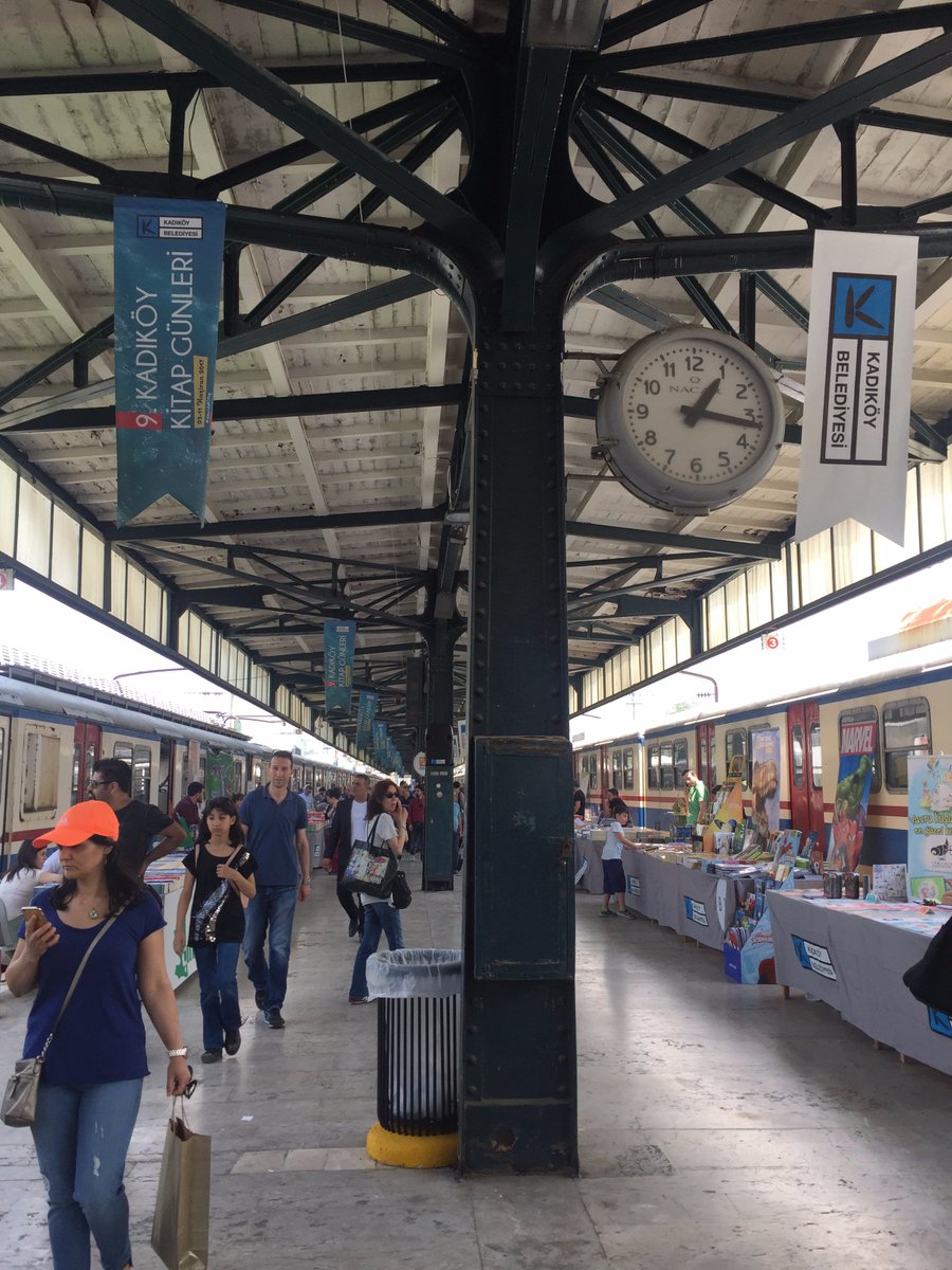 03-11 Haziran Haydarpaşa Tren Garı Kadıköy Kitap Günleri'ndeyiz, Duygu Asena Sk. A16 no'lu standımıza bekleriz. #bibliyon #kitapgunleri