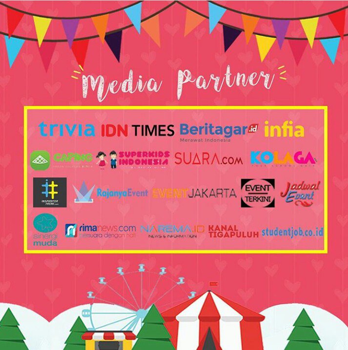 Terimakasih kepada semua Media Partner yang telah mendukung acara #Fikomexpo2017 <a href="/naremaid/">NAREMA.ID</a> , Kanal Tiga Puluh , <a href="/IDstudentjob/">StudentJobIndonesia</a>