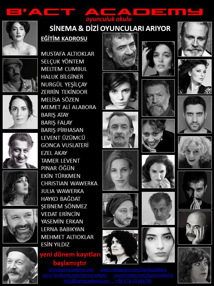 B'ACT ACADEMY Yeni Dönem Öğrenci Seçmeleri Başladı