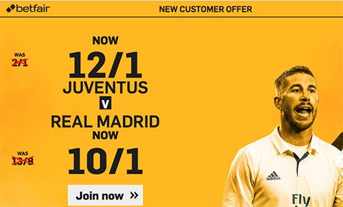 LAST CHANCE TO WIN BIG BEFORE THE SUMMER!

bit.ly/1ikbLhU

JUVE - 12/1
MADRID - 10/1