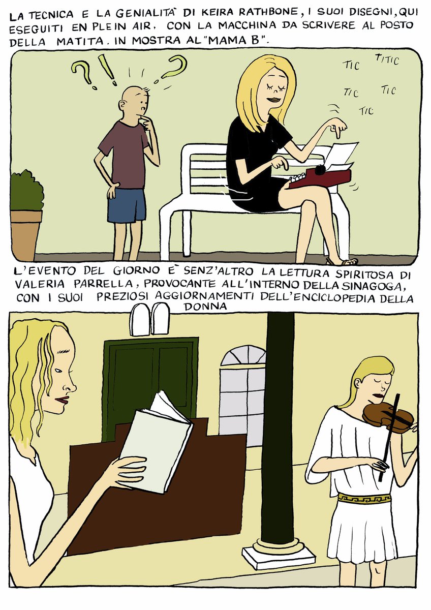 Ogni festival che si rispetti ha il suo illustratore ad hoc, noi abbiamo <a href="/marcopetrella/">Marco Petrella</a>! 💓#invasione17