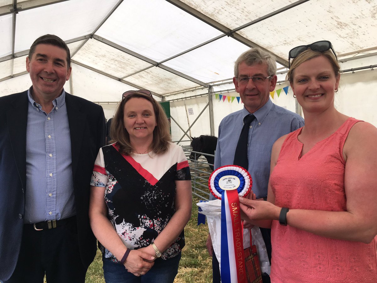 RHET stand at West Fife Show won best Small Tradestands prize - well done 🏆🏆<a href="/TheRHET/">RHET</a> #welldone