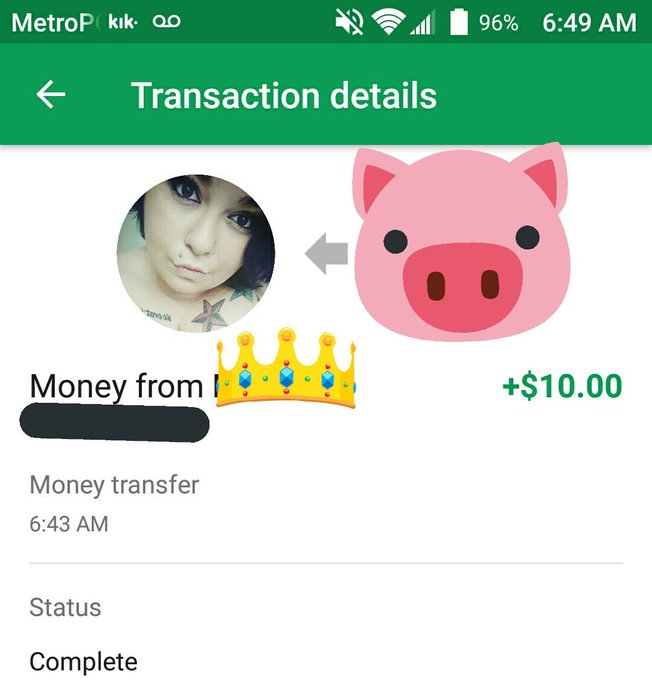 Good little bitch boy paid his lurking fee. Momma is proud ;)  @piggypiggy63 @RT4tat2 @RTchastitypig<a href="/tag/beamafriend"class="tags"><span>#beamafriend</span></a>