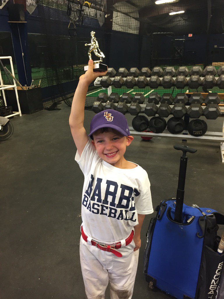 Future <a href="/BarbeBaseball16/">Barbe Baseball</a> Jackson Downs had a great time and learning experience at <a href="/GlennCecchini/">Glenn Cecchini</a> baseball camp