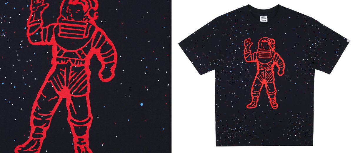 bbcicecream_eu's tweet photo. Pre-Fall 2017.
Restock on Galaxy Astronaut T-shirt in navy.
Available in store &amp; online now.
>>https://t.co/xo3lRWaZ3S
#bbceu https://t.co/MzWu0B9Sa7