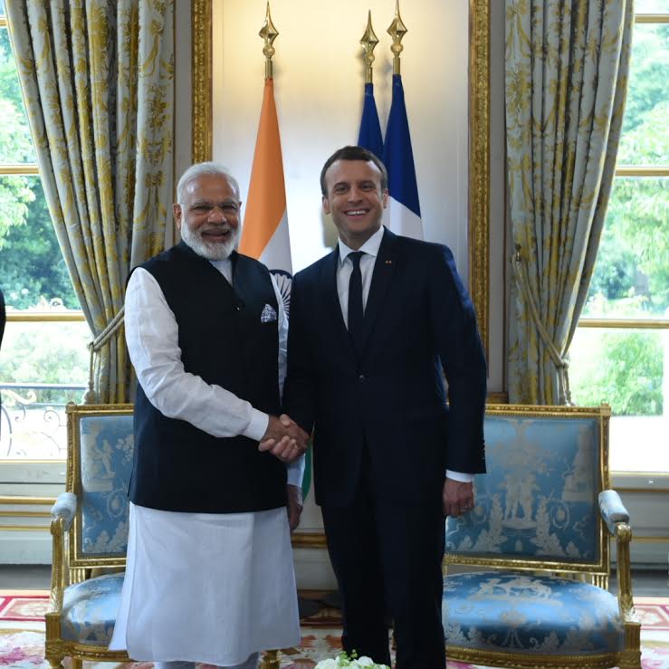 Modi- Macron Meeting | Counter Terrorism | Paris Climate Agreement