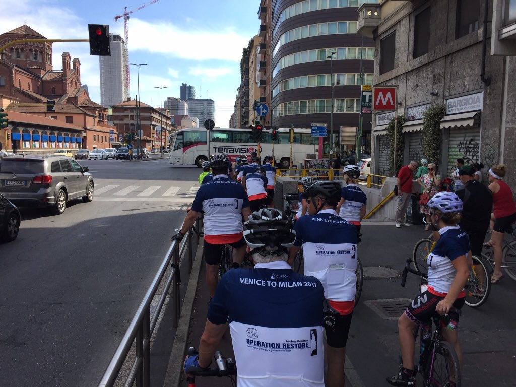 TrowbridgeTri's tweet image. Great few days, hard but enjoyable work crewing &amp;amp; #outriding for @cyclechapeau on #venice 2 #milan for #operationrestore #cycling #coaching