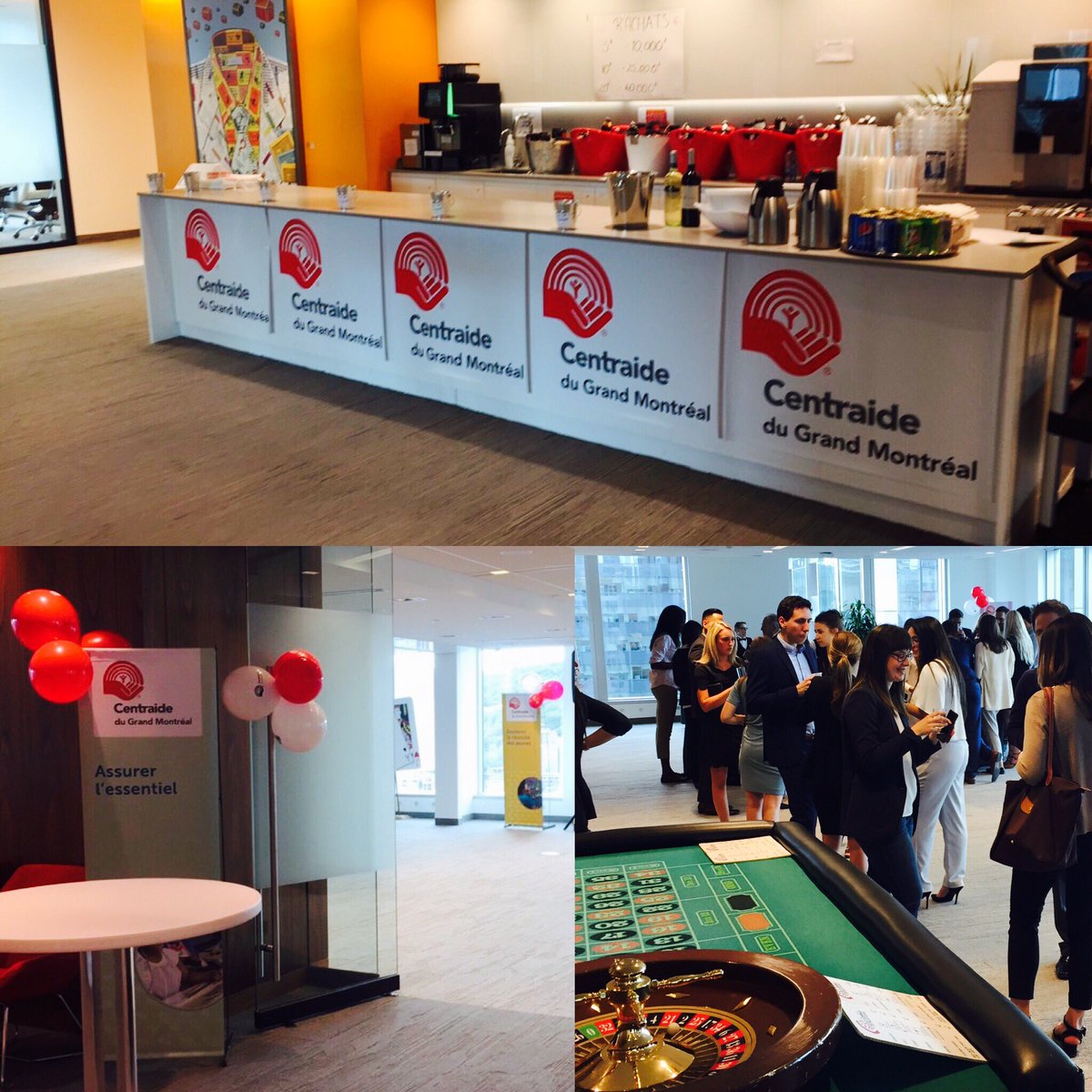 geraldineouimet's tweet photo. Belle soirée casino au profit de #centraide chez #pwcmontreal ! https://t.co/tIgBeEUDfG