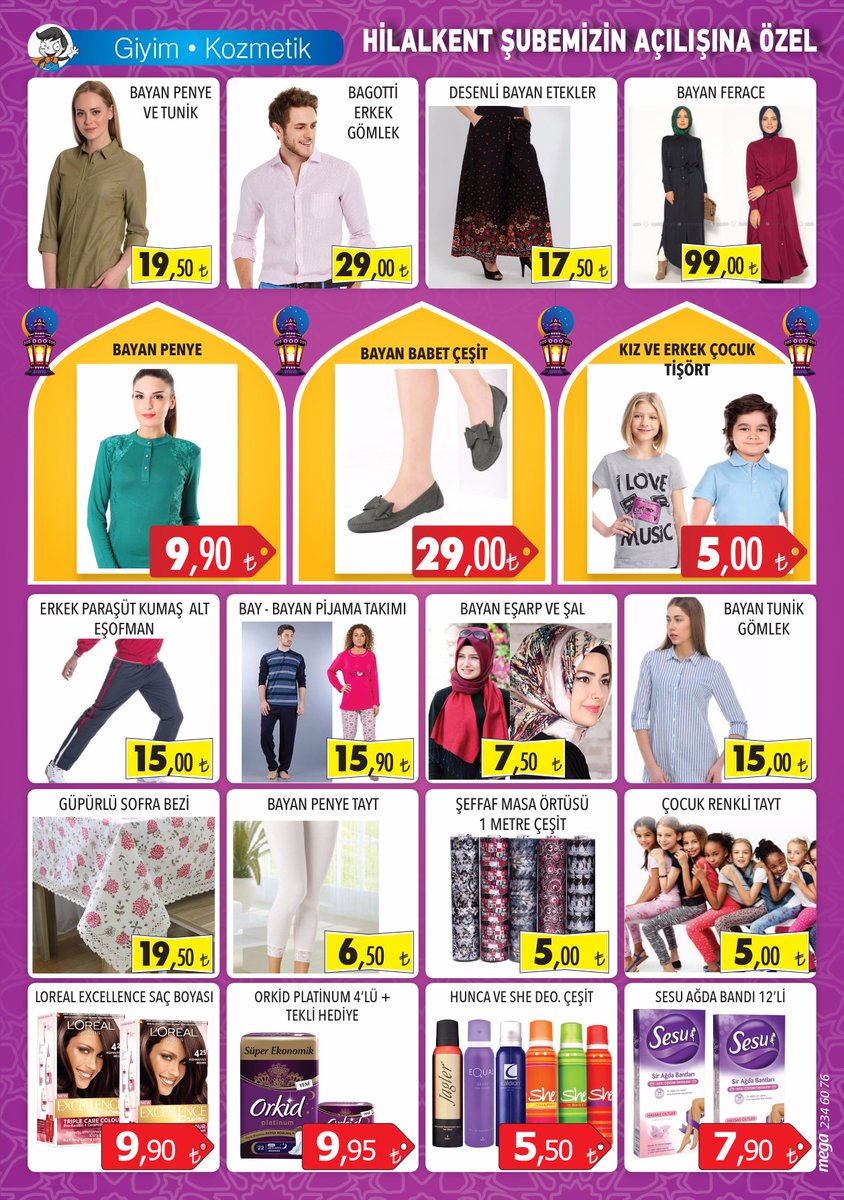 Hilalkent Düzgün AVM'ye özel İndirimler
Fırsat Ürünlerini Kaçırmayınız
01-11 Haziran
Düzgün Marketler Grubu
#market #erzurum #alışveriş