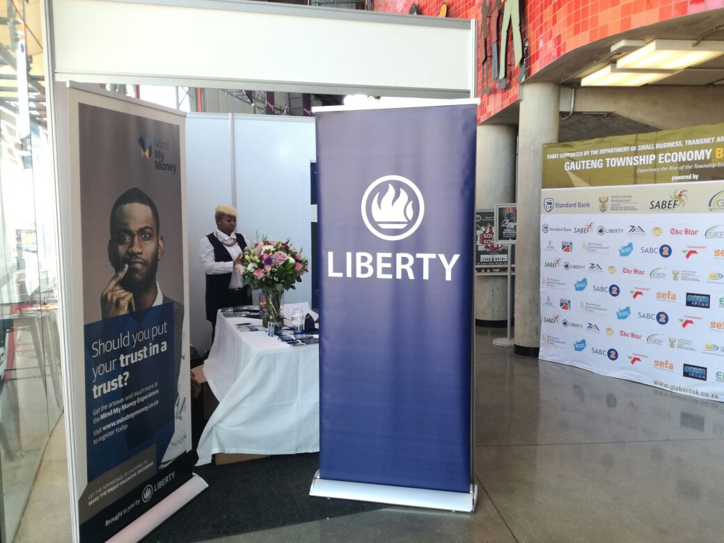 Ama_Khoza's tweet photo. We are part of the creative festivities - proudly made in Africa just like @LibertyGroupSA and @SBGroup. Silapha thina ku #GTEBWeek eSoweto😉 https://t.co/NSLxr29AFC