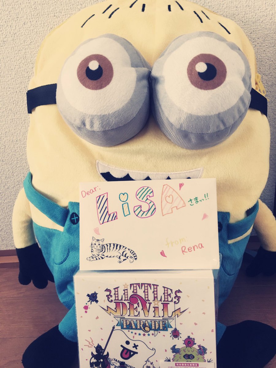 LiSAloveonly's tweet photo. うわぁぁぁうちがあげたやつほんとに背負ってくれたァァ！！ありがとおおお！大好きいい😭😭😭 https://t.co/lhG8eVEjpw
