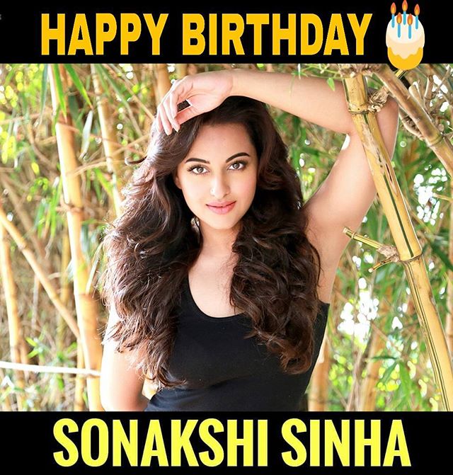 Wishing a very happy birthday to Sonakshi Sinha <3 <3 <3 
