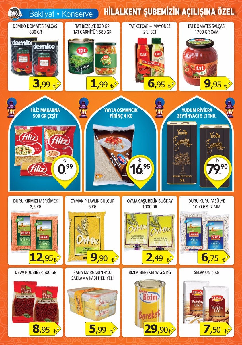 Hilalkent Düzgün AVM'ye özel İndirimler
Fırsat Ürünlerini Kaçırmayınız
01-11 Haziran
Düzgün Marketler Grubu
#market #erzurum #alışveriş