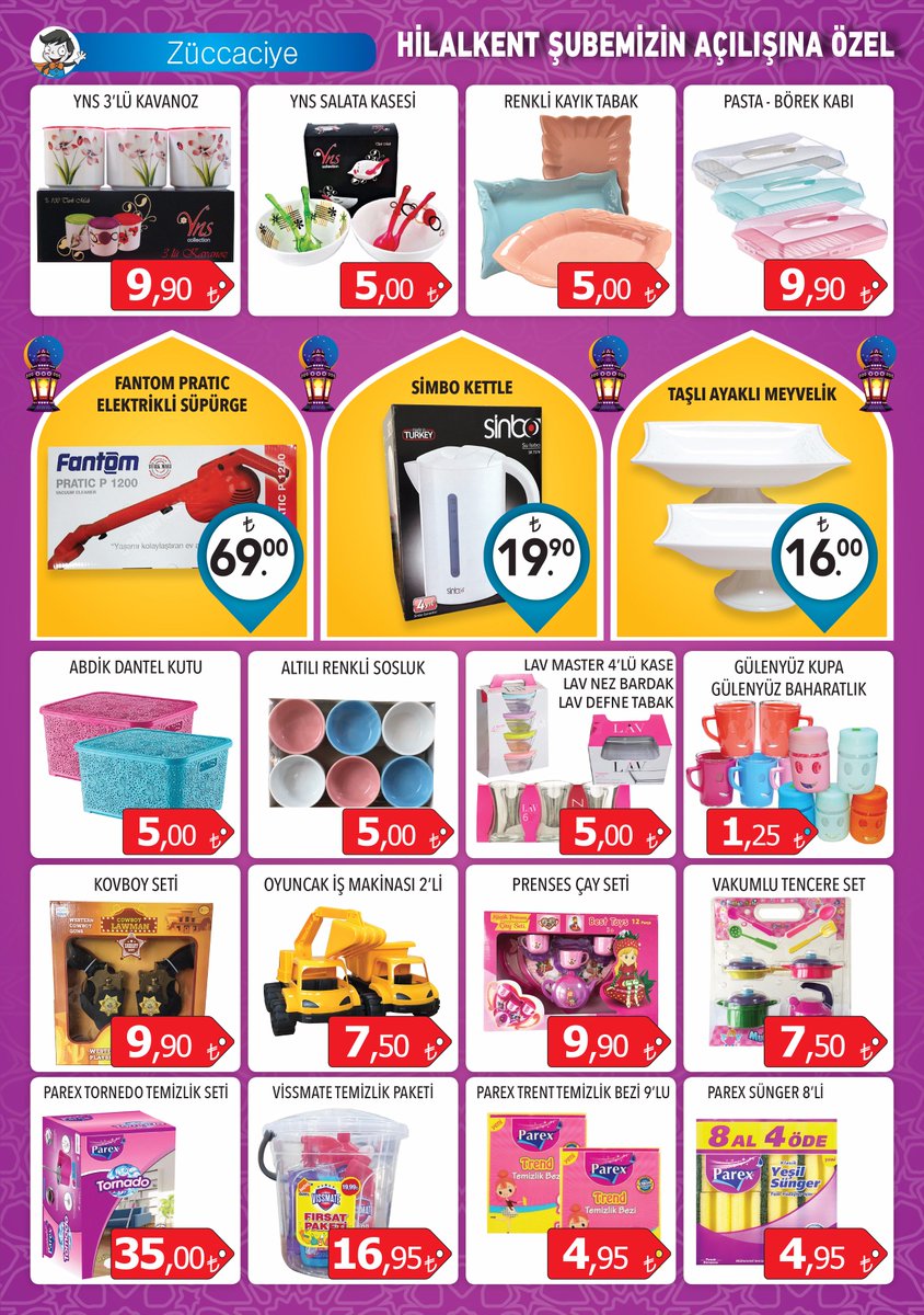 Hilalkent Düzgün AVM'ye özel İndirimler
Fırsat Ürünlerini Kaçırmayınız
01-11 Haziran
Düzgün Marketler Grubu
#market #erzurum #alışveriş