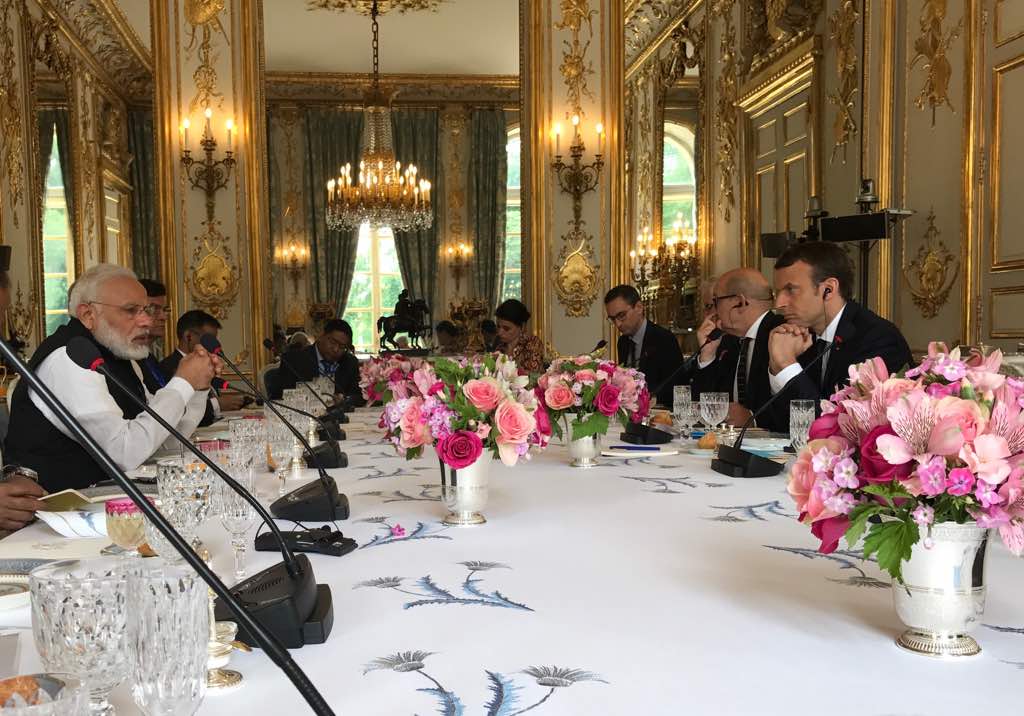 Modi- Macron Meeting | Counter Terrorism | Paris Climate Agreement