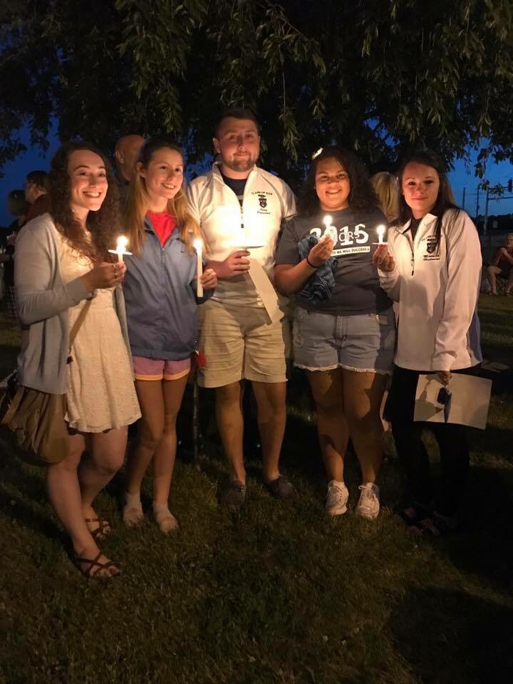 sierramckinzy's tweet photo. It was the worst circumstance that brought us all home. We love and miss you more than you know, Mrs. K. Once a skyhawk, always a skyhawk. https://t.co/aJLD8wvC6j
