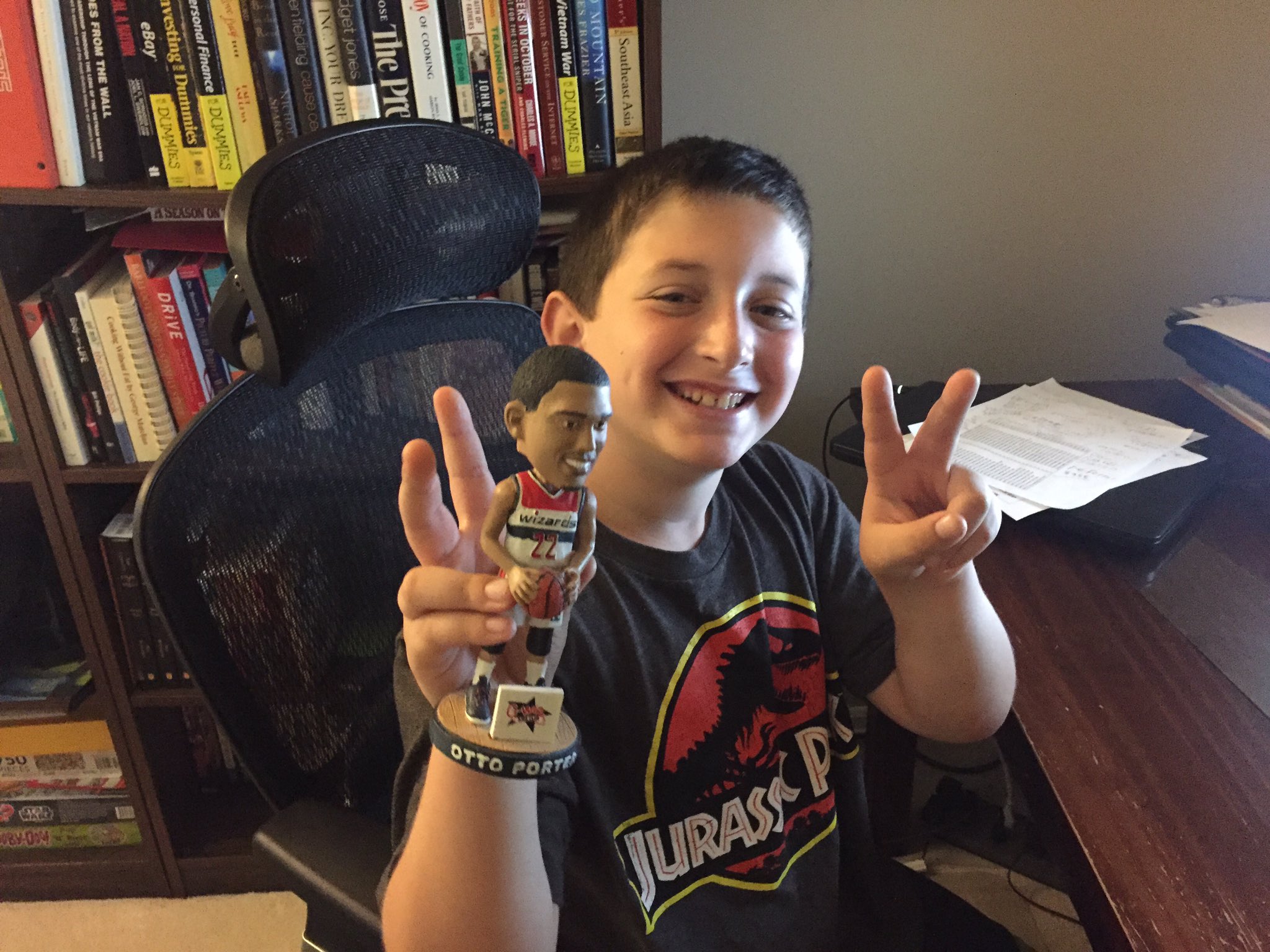 Happy Birthday Mr. Otto Porter from one of your biggest fans (w/ his favorite bobblehead)  