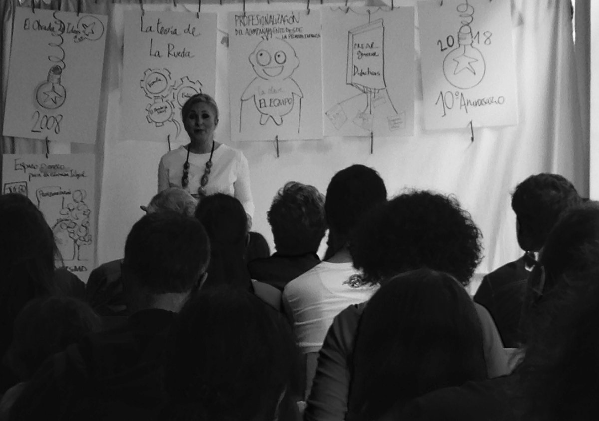 mariagnetica's tweet image. Linda noticia! @triodoses ha escogido al @ObradordeIdeas como empresa con valores compartidos. Aforo completo en la presentación!!! :)