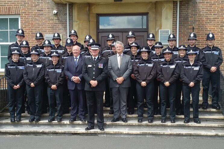 wiltshirepolice's tweet photo. Delighted to welcome 25 new special constables today. Congratulations on your attestation, welcome to the Force. #specialsweekend #SCWE17 https://t.co/8nRjCtK0uf
