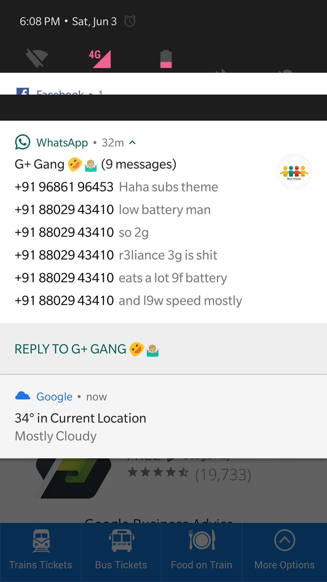 panda_snehasis's tweet image. @OnePlus_Support 
Find the notification bug with the new open beta 17 for OP3 #NotificationBug 
PFA