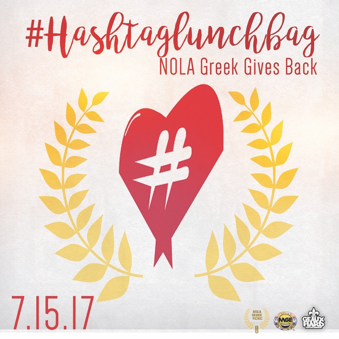 NOLAgreek's tweet photo. We give back! Join us, @ulgnoyp  and @hashtaglunchbag as we serve those of our community who are in need! #hashtaglunchbag  #nogp2017 https://t.co/n2FITi5uqd