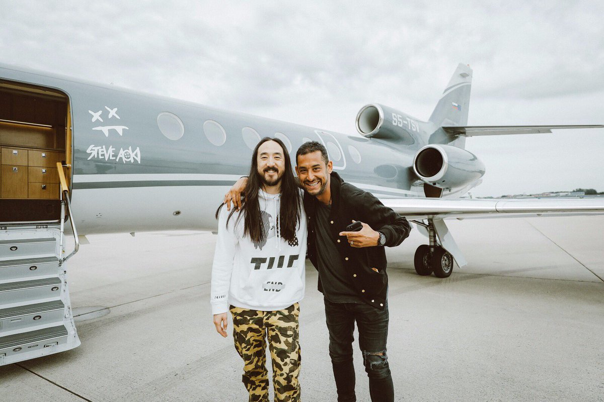 steveaoki's tweet image. Let the Euro Summer Festivities Begin!! #aokijet