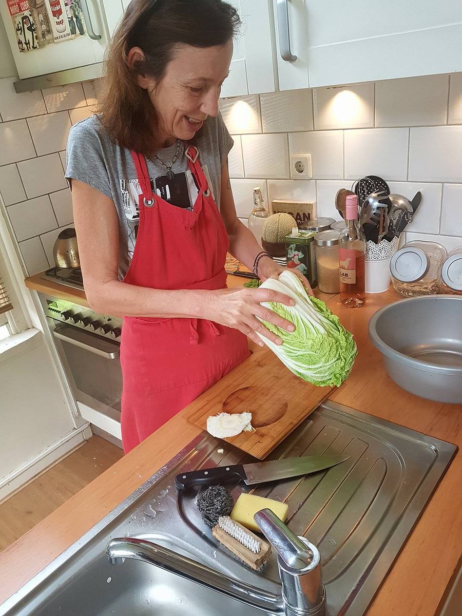 10minuteEve's tweet photo. The Vegan Kimchi Project! #marystestkitchen https://t.co/k1JB8x5XkL
