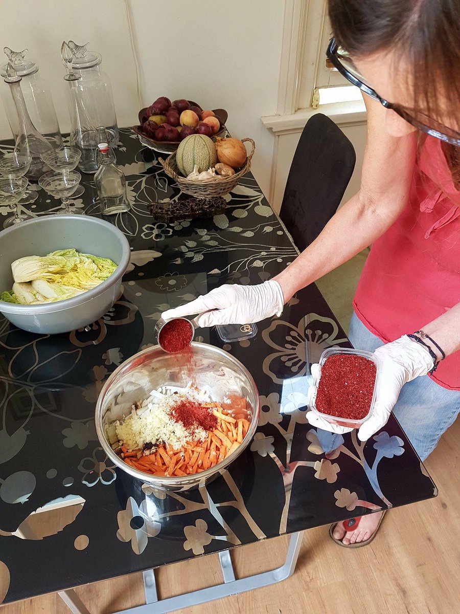 10minuteEve's tweet photo. The Vegan Kimchi Project! #marystestkitchen https://t.co/k1JB8x5XkL