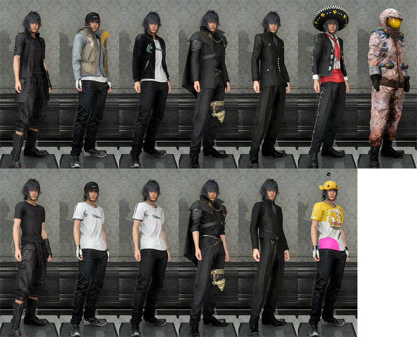 ファイナルファンタジー15 ノクト 衣装 フルセット ファイナル